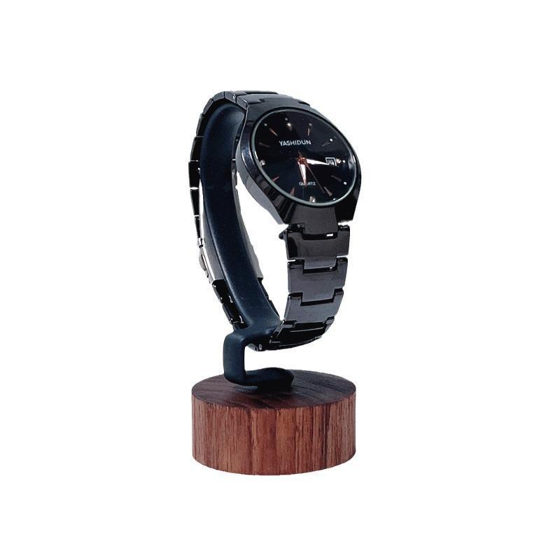 Jewelry And Watches Inc - New Wooden C Shaped Watch Display