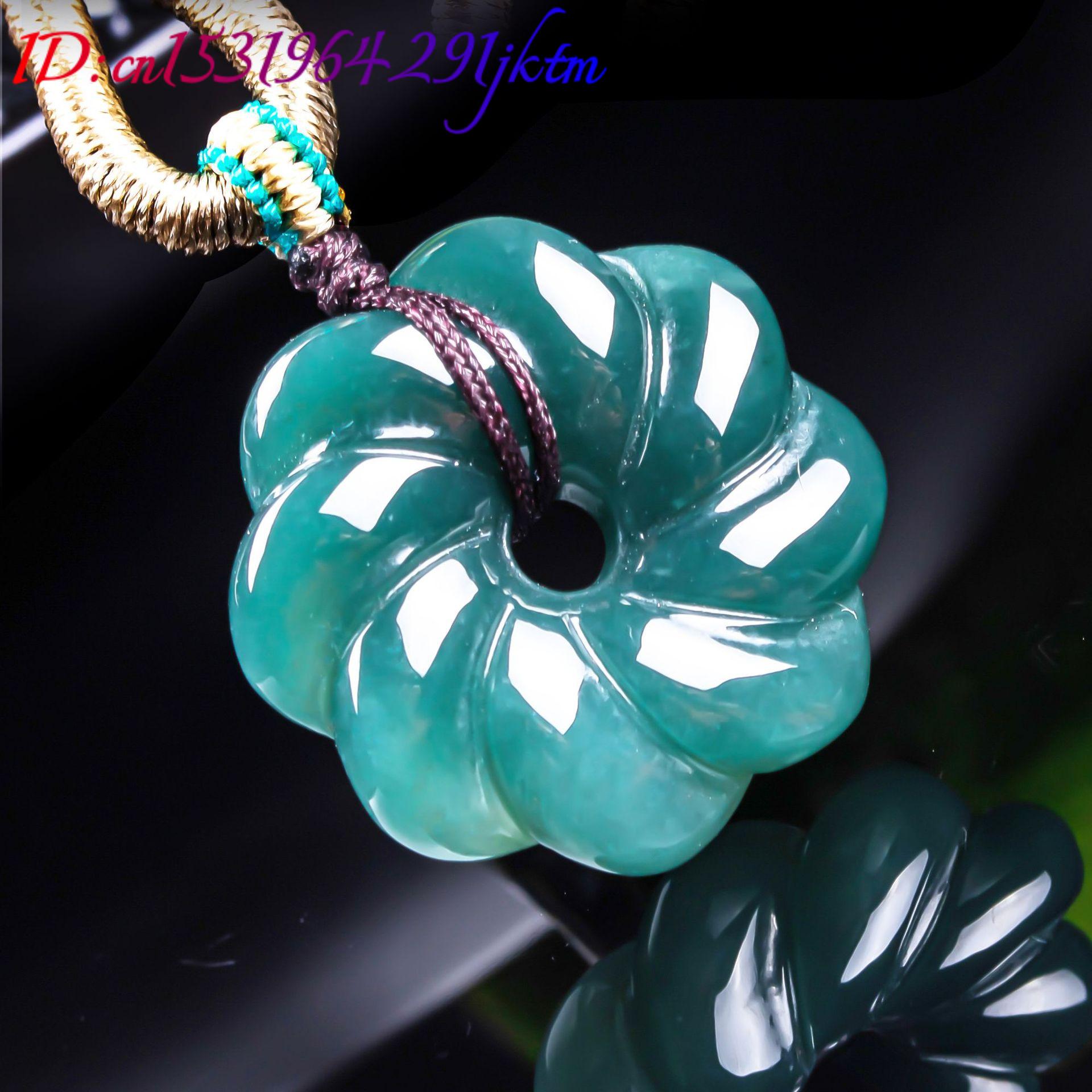 Natural Burmese Jadeite Flower - Jewelry & Watches Sp Z Oo Janów Lubelski ulasan dan harga