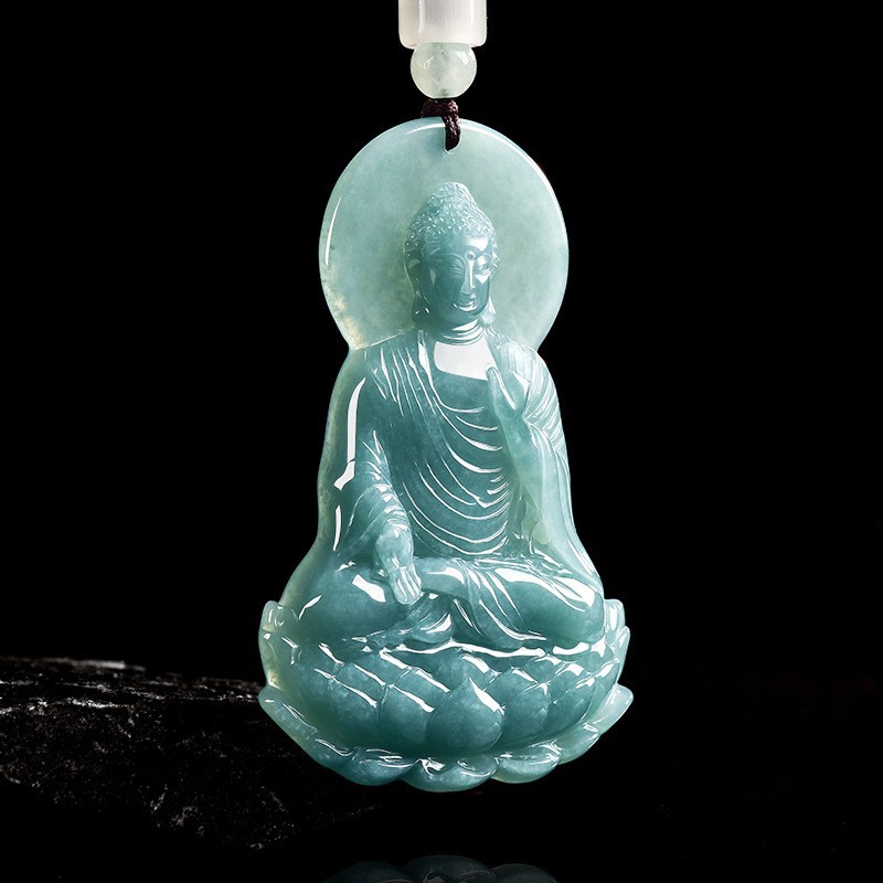 Natural Burmese Jadeite Buddha - Jewelry & Watches Sp Z Oo Janów Lubelski ulasan dan harga