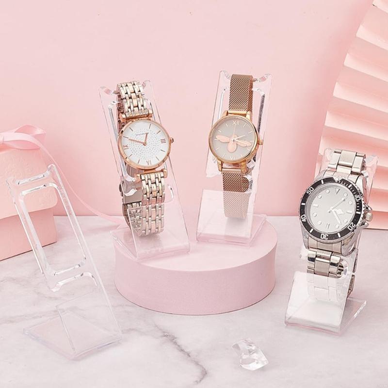 Simple Clear Acrylic Watch Dis - Are Watches Jewelry Or Accessories ulasan dan harga