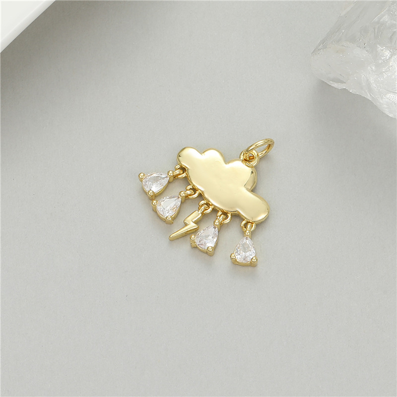 5Pcs Versatile Star Cloud Mini - Moon Star Earrings ulasan dan harga