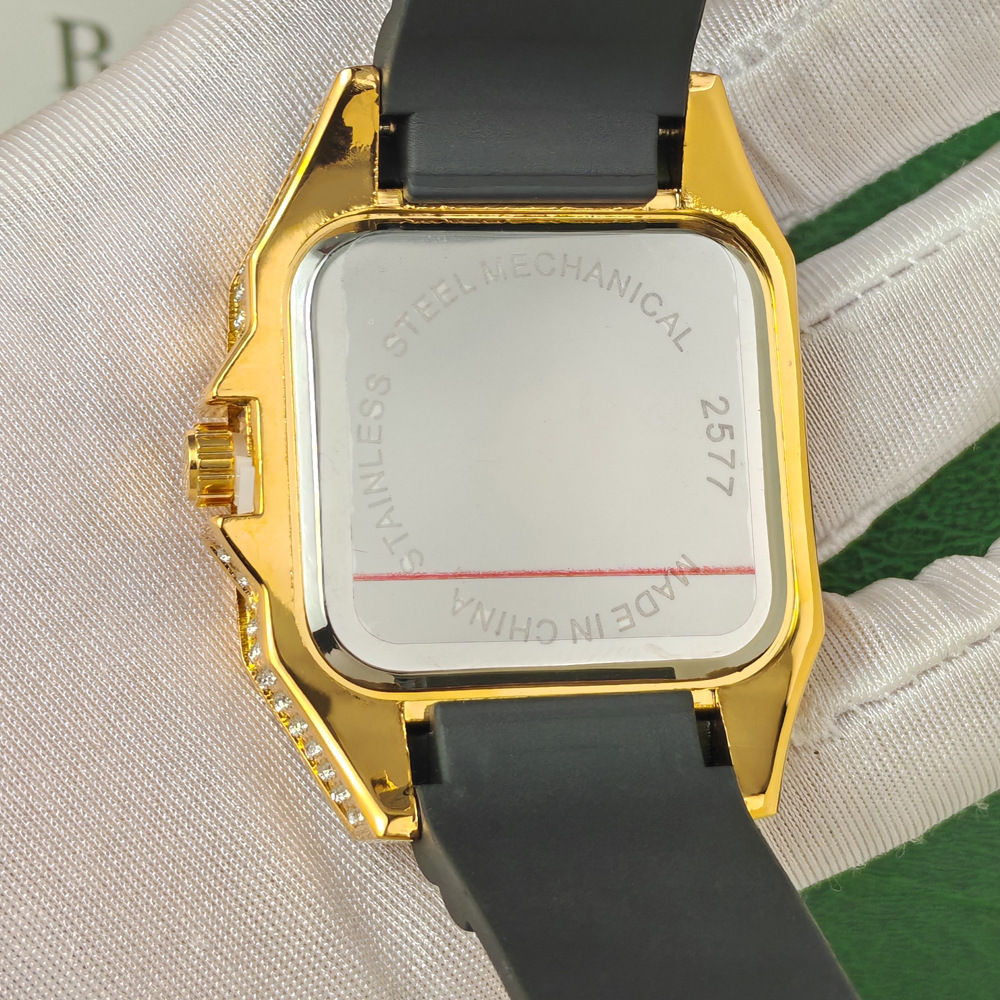 Hot Fashion Square Full Diamon - Jewelry Type Watches ulasan dan harga