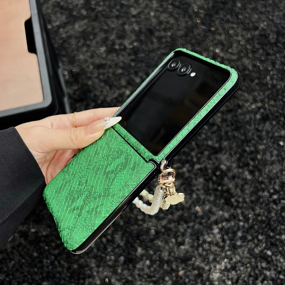 Luxurious Snake Texture Leathe - Leather Bracelet ulasan dan harga