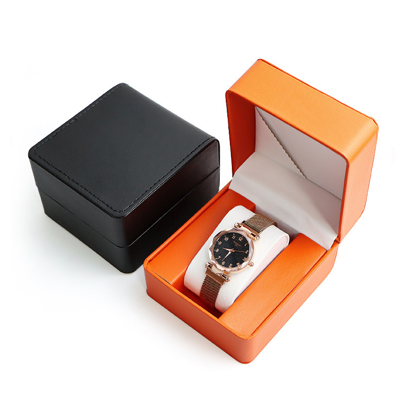 Watch Storage Box PU Single Wa - Jewelry Type Watches ulasan dan harga