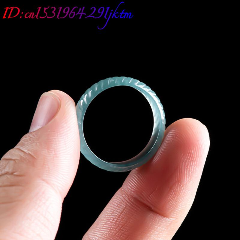 Blue Real Burmese Jadeite Ring - Jewelry & Watches Sp Z Oo Janów Lubelski ulasan dan harga
