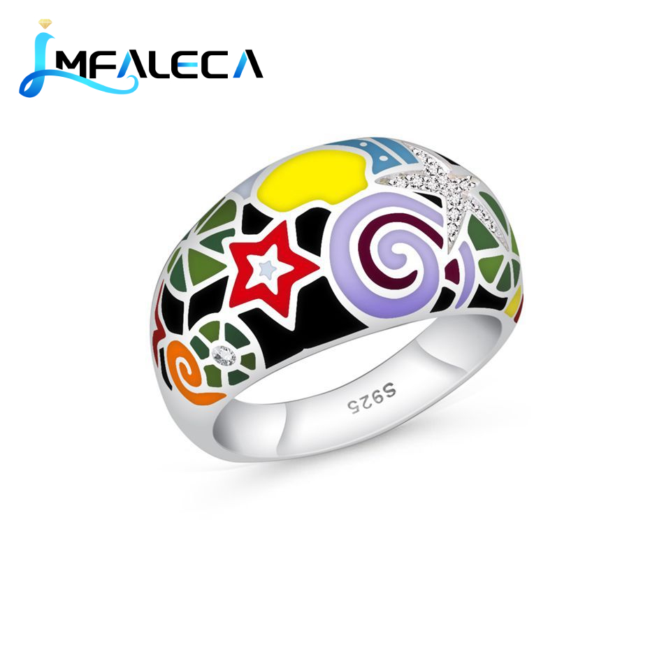 LMFALECA Women 925 Sterling Je - Birthstone Ring Set ulasan dan harga