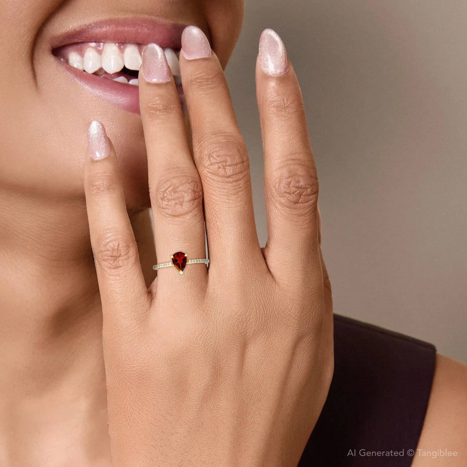 Personalized Birthstone Ring P - Birthstone Ring Set ulasan dan harga