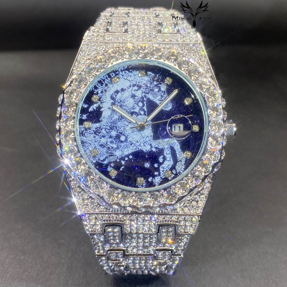 2026 Hip Hop Mens Quartz Watch - Jewelry Type Watches ulasan dan harga