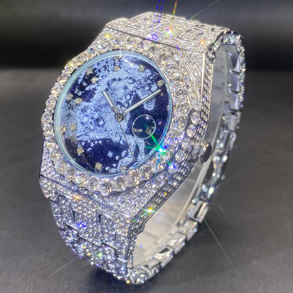2026 Hip Hop Mens Quartz Watch - Jewelry Type Watches ulasan dan harga