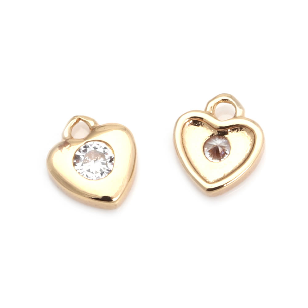 18K Gold Color Brass Zircon Cr - Moon Star Earrings ulasan dan harga